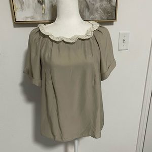 Sandro Silk Top